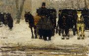 Floris Arntzenius Rental coaches in the snow oil